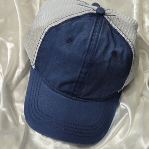 Blue and Gray Baseball Cap